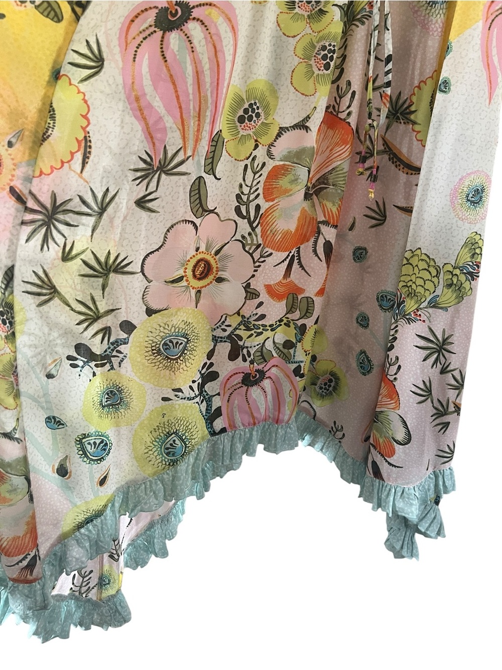 By Anthropologie Margaux Sleep Floral Dress Size L - Picture 7 of 16
